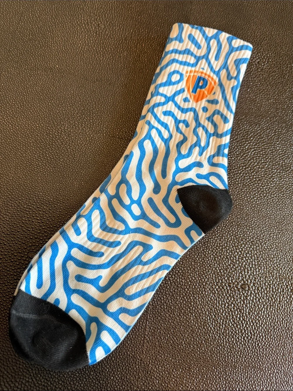 Perservance DNA Blue Kids Basketball Socks one size